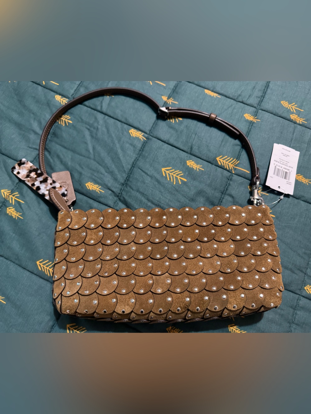 Coachtopia Alter/ego suede link bag - Picture 7 of 11